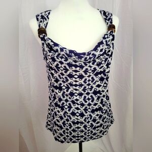 🦜🦜3/$25. SLEEVELESS BLOUSE FULLY LINED M